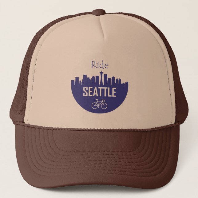 Gorra De Camionero Ride Seattle (Anverso)