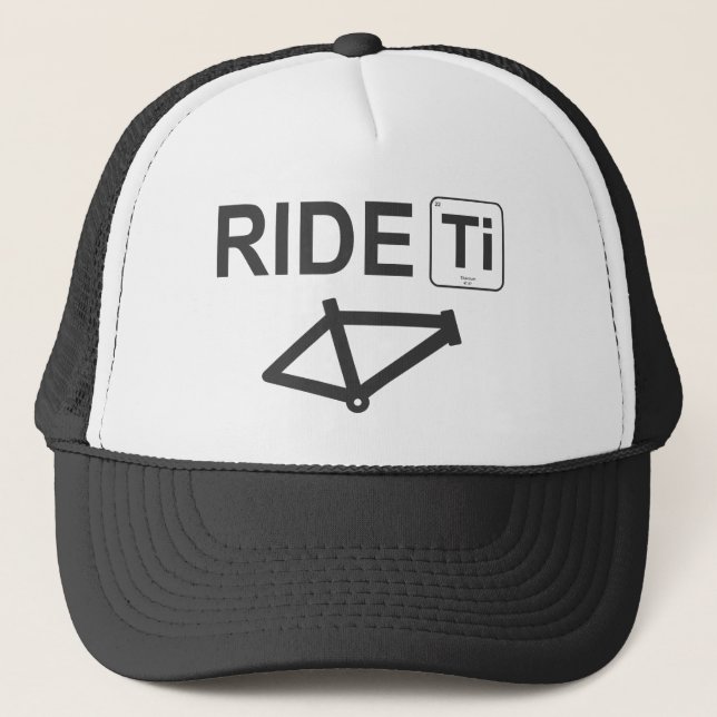 Gorra De Camionero Ride Titanium (Anverso)