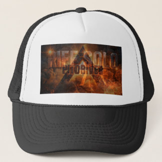 Gorra De Camionero RIFF SOLO 7 PitDriver Espartano Logotipo de Llama