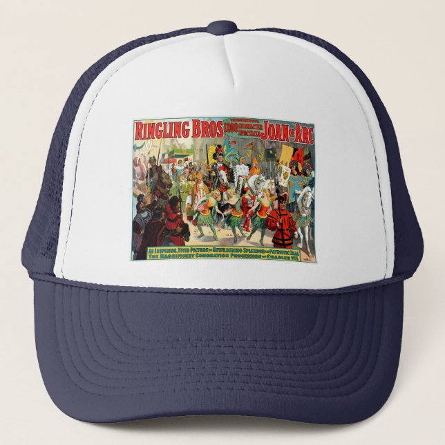 Gorra De Camionero Ringling Bros: Juana de Arco (Anverso)