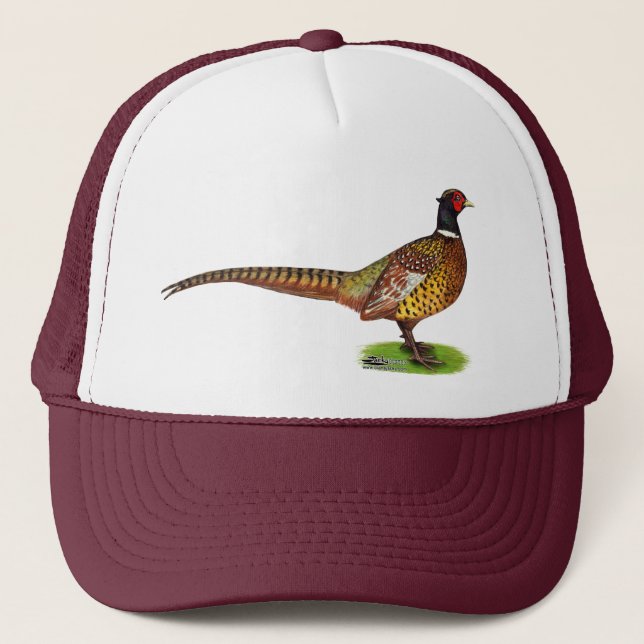 Gorra De Camionero Ringneck Pheasant Rooster (Anverso)