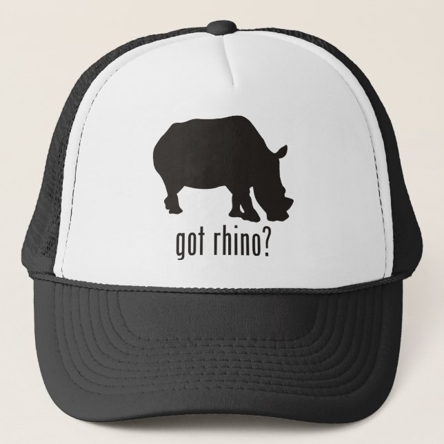 Gorra De Camionero Rinoceronte (Anverso)