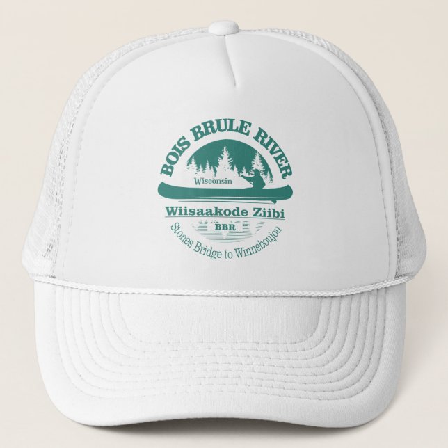 Gorra De Camionero Río Bois BRule (canoa) (Anverso)