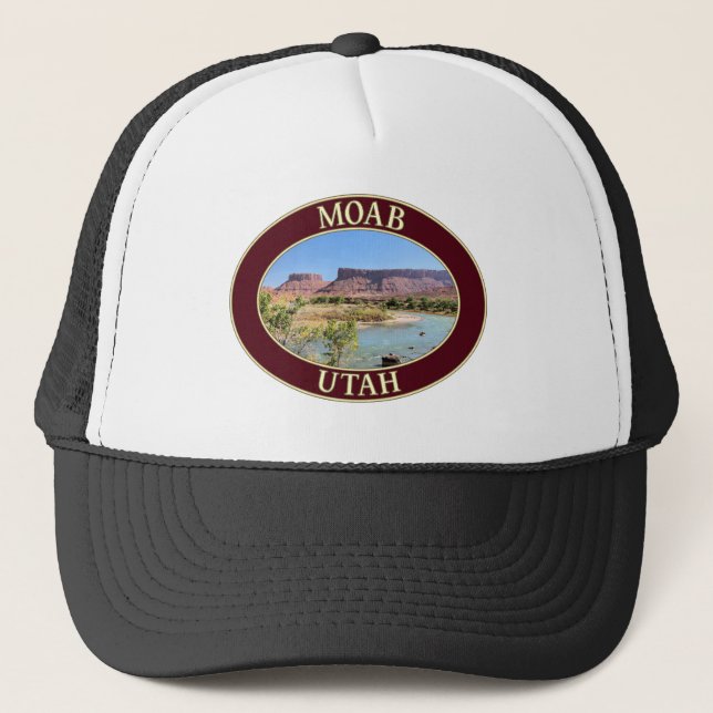 Gorra De Camionero Río Colorado en Moab, Utah (Anverso)
