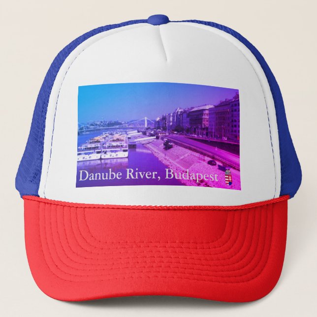 Gorra De Camionero Río Danubio, Budapest, Hungría (Anverso)