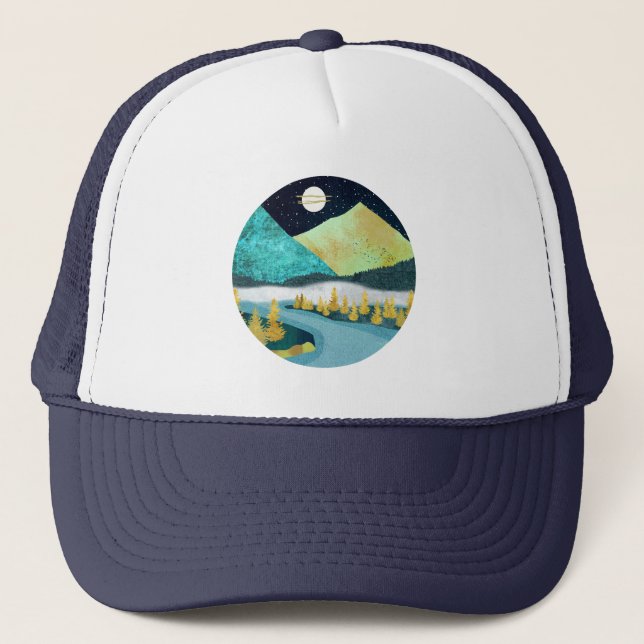 Gorra De Camionero Río Dorado (Anverso)