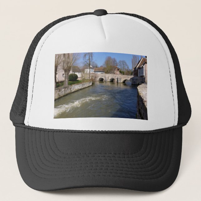 Gorra De Camionero Río Eure en Chartres, Francia (Anverso)