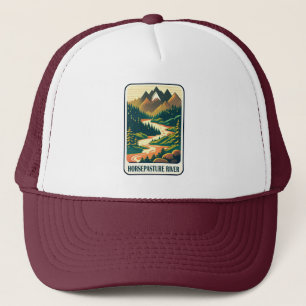 Gorra De Camionero Río Horsepasture North Carolina Colores