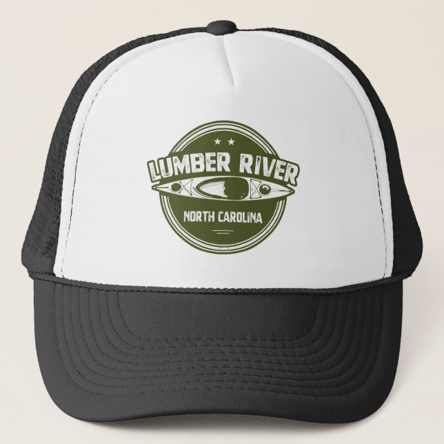 Gorra De Camionero Río Lumber, Carolina del Norte (Anverso)