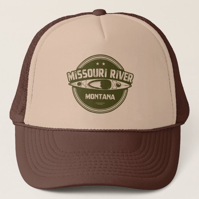 Gorra De Camionero Río Missouri, Montana (Anverso)
