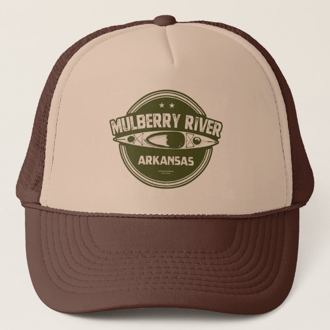 Gorra De Camionero Río Mulberry, Arkansas (Anverso)