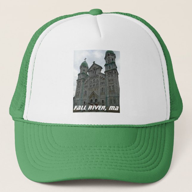 Gorra De Camionero Río Otoño, Iglesia Gótica de Massachusetts (Anverso)
