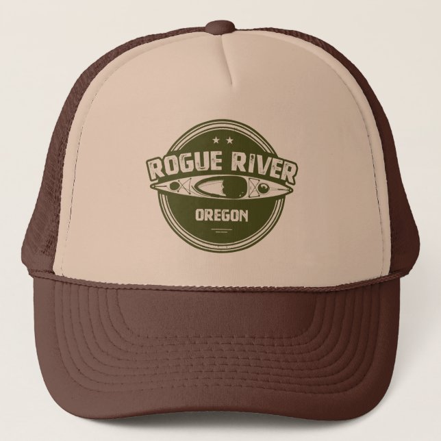 Gorra De Camionero Río Rogue, Oregón (Anverso)