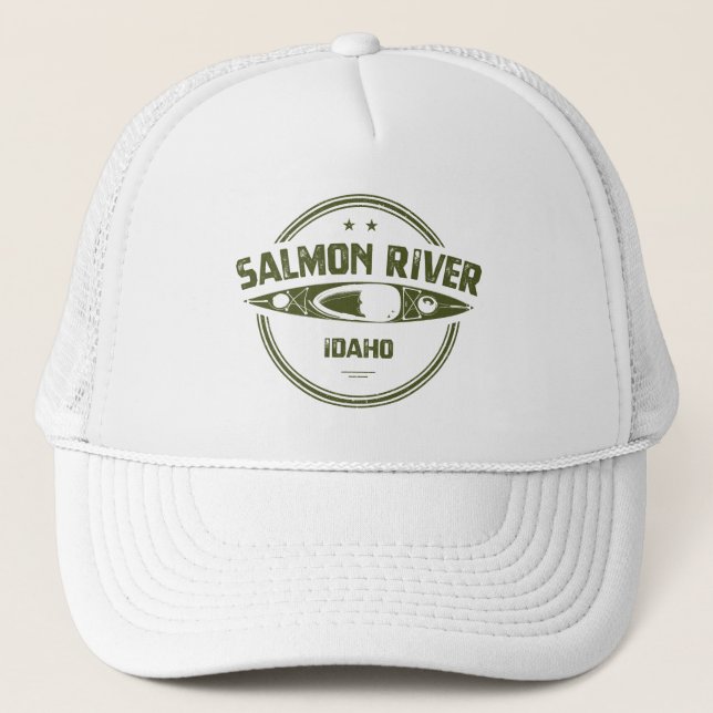 Gorra De Camionero Río Salmón Idaho (Anverso)
