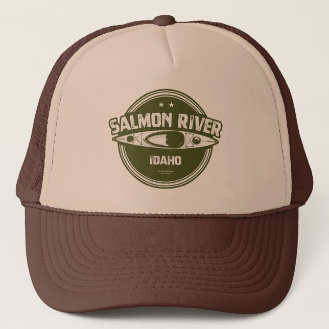 Gorra De Camionero Río Salmon Idaho (Anverso)
