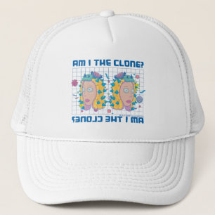 Gorra De Camionero RIQUEZA Y MORTY™  ¿Soy El Clon?