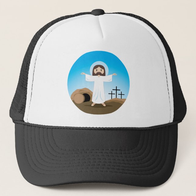 Gorra De Camionero Risen Christ (Anverso)