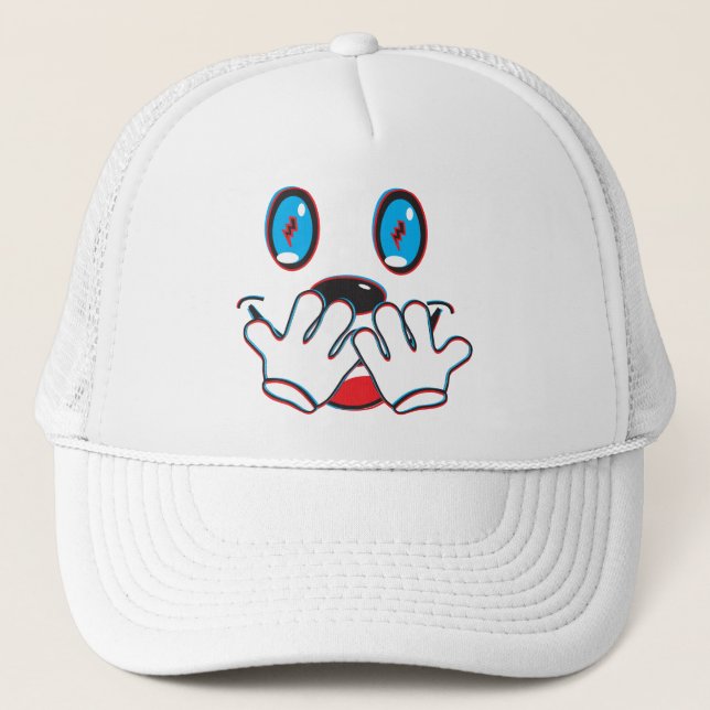 Gorra De Camionero Risita eléctrica (Anverso)