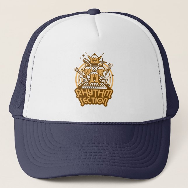 Gorra De Camionero ritmo-sección (Anverso)