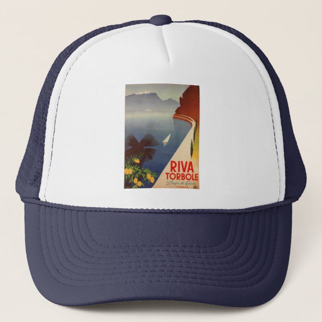 Gorra De Camionero Riva Torbole, Lago di Garda (Anverso)
