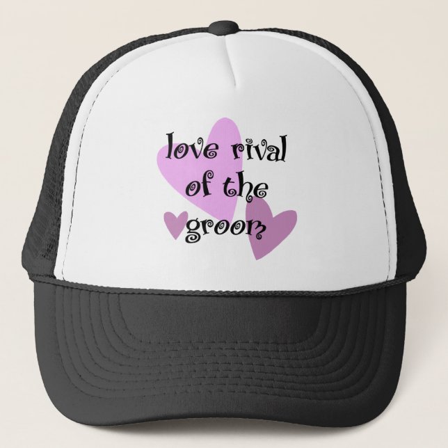 Gorra De Camionero Rival del amor del Groom (Anverso)