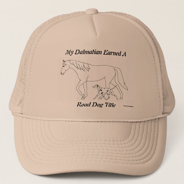 Gorra De Camionero Road Dog Title (Anverso)