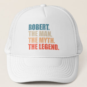 Gorra De Camionero Robert El Hombre El Mito La Leyenda