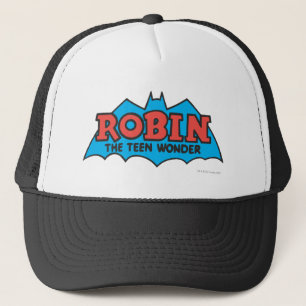 Gorra De Camionero Robin El Logo De La Maravilla Adolescente