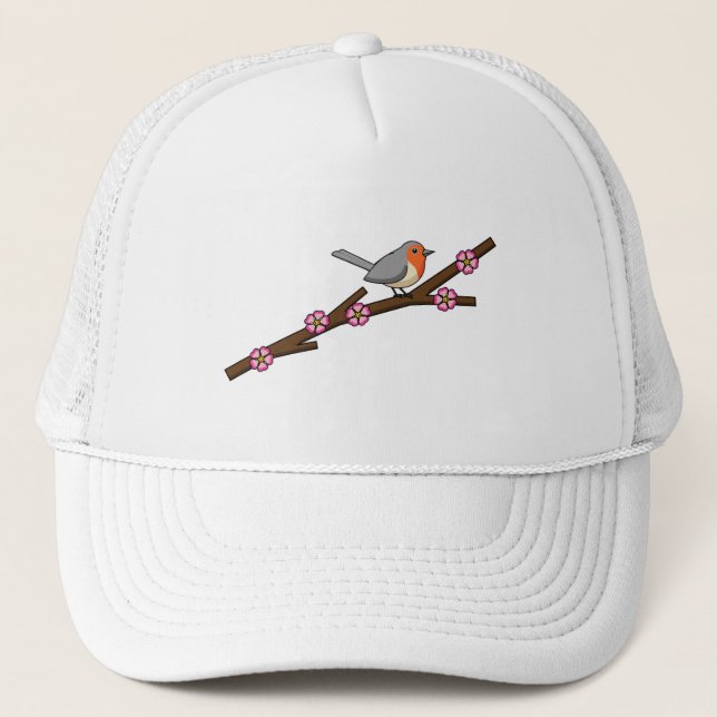 Gorra De Camionero Robin en Sakura (Anverso)