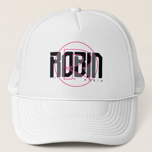 Gorra De Camionero Robin Hi-Tech Name Graphic (Anverso)