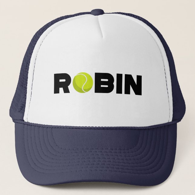 Gorra De Camionero Robin Tennis (Anverso)
