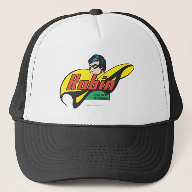 Gorra De Camionero Robin The Boy Wonder (Anverso)