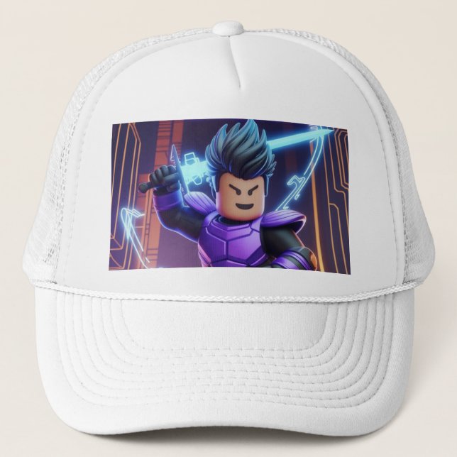 Gorra De Camionero Roblox  T-Shirt (Anverso)