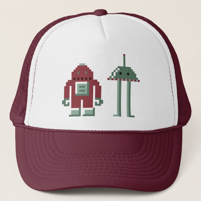 Gorra De Camionero Robo y Bip (Anverso)