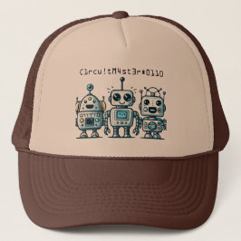 Gorra De Camionero robot béisbol tres robots geniales