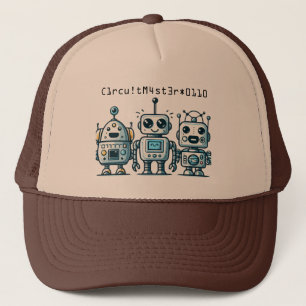 Gorra De Camionero robot béisbol tres robots geniales
