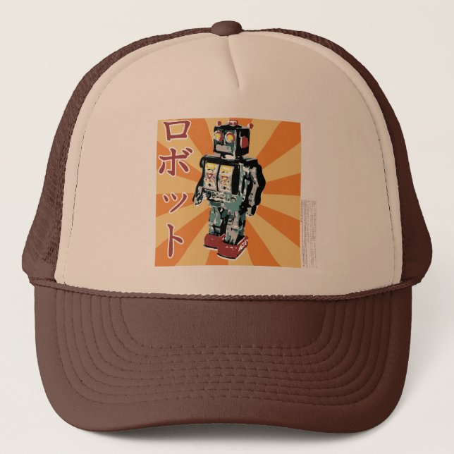 Gorra De Camionero Robot de juguete japonés 1 (Anverso)