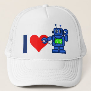 Gorra De Camionero Robot del corazón I