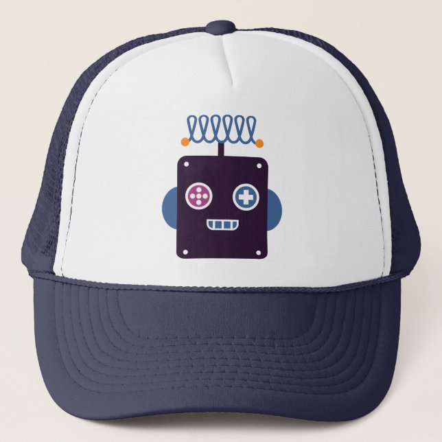 Gorra De Camionero Robot del inconformista (Anverso)