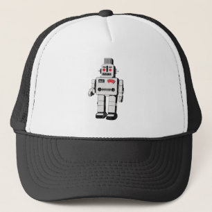 Gorra De Camionero robot del vintage