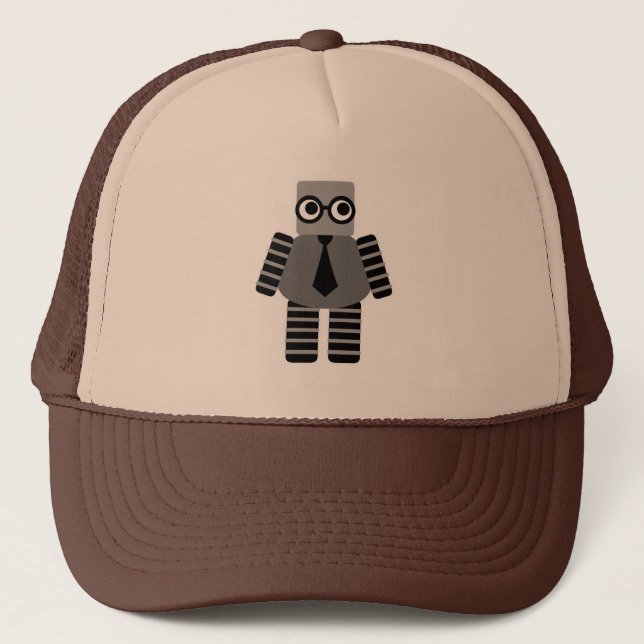 Gorra De Camionero Robot inteligente (Anverso)
