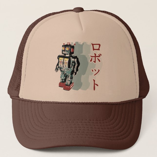 Gorra De Camionero Robot japonés (Anverso)