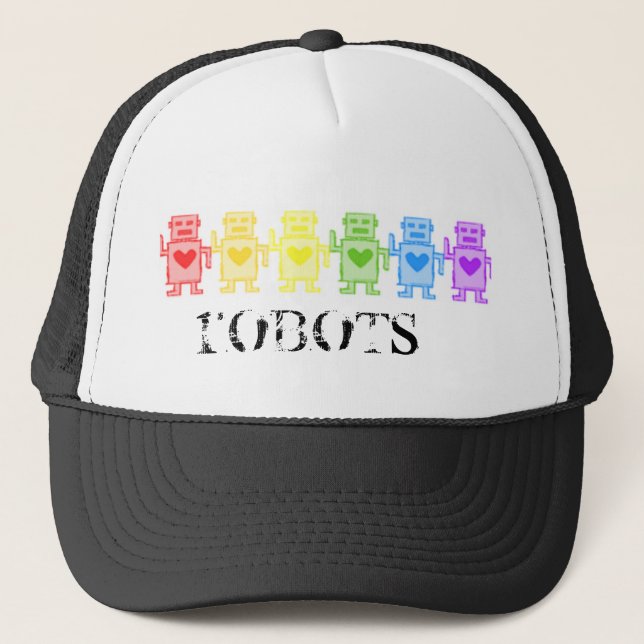 Gorra De Camionero robots (Anverso)