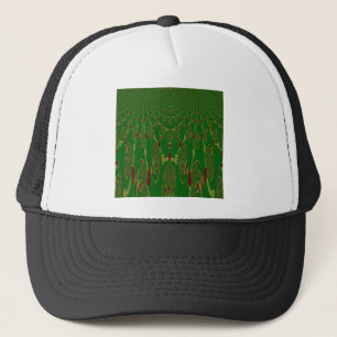 Gorra De Camionero Robots verdes