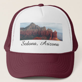 Gorra De Camionero Roca de café nublado en Sedona Arizona