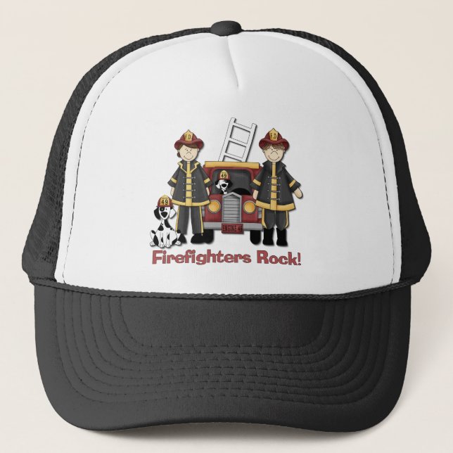 Gorra De Camionero Roca de los bomberos (Anverso)