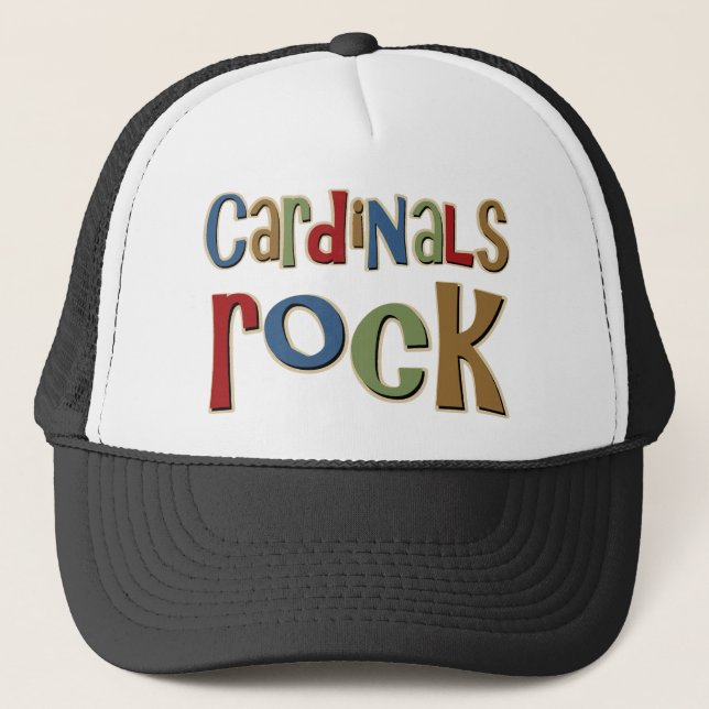 Gorra De Camionero Roca de los cardenales (Anverso)