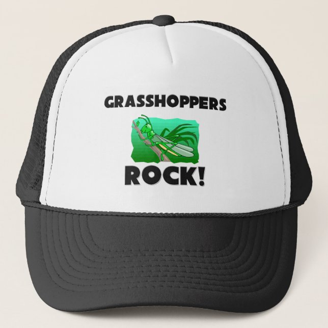 Gorra De Camionero Roca de los saltamontes (Anverso)