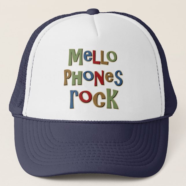 Gorra De Camionero Roca de Mellophones (Anverso)