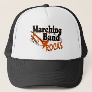 Gorra De Camionero Rocas de bandas de marcha